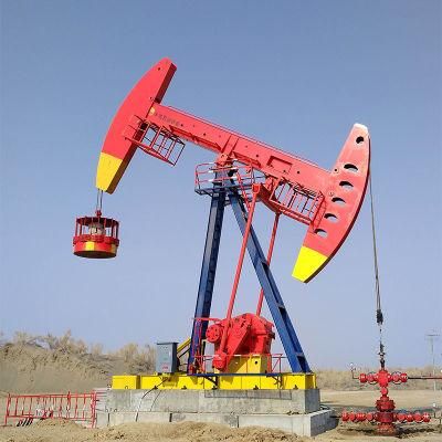 Petroleum Walking Beam Pumping Unit Jack Oil Pump Jack C228