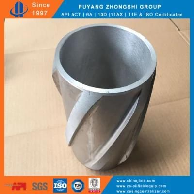 Spiral Vane Aluminum Rigid Casing Centralizer