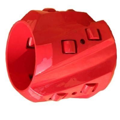 Oilfield Pipes Roller Centralizer / Oilfield Casing Steel Stamping Centralizer