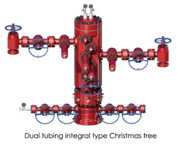 API 6A Integral Christmas Tree for Oil Field