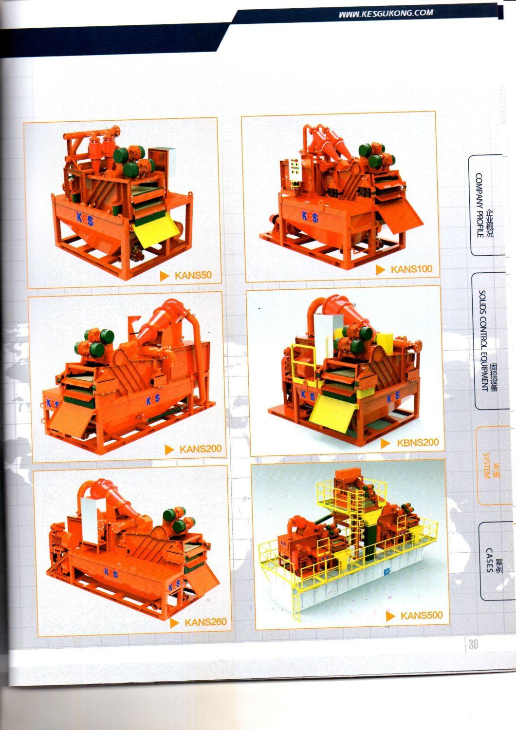 Drilling Mud separation, Mud Desander for Bored Piling Machine