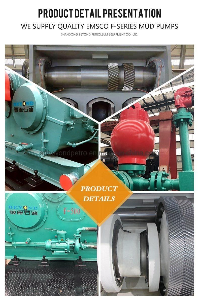 Mining Longlife Positive-Displacement Mud Slurry Grout Pump Three Cylinder Plunger Pump