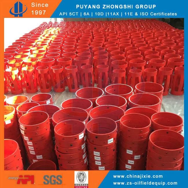 API Standard 7 Casing 8 3/4 Hole Flexible Casing Centralizer