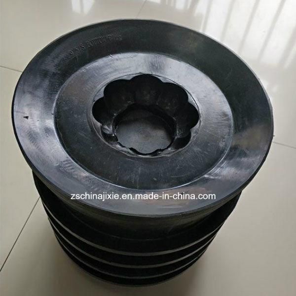 Anti-Rotating Top and Bottom Cementing Rubber Plugs