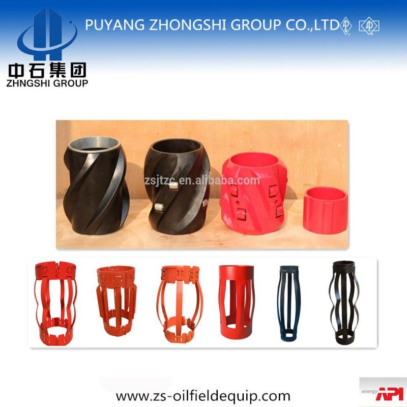 Spiral Blades Configurations Roller Thermoplastic Centralizer
