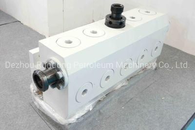 Triplex Mud Pump Spares I Type or L Type Fluid End Module Hydraulic Cylinder Valve Box Mud Pump Valve Box