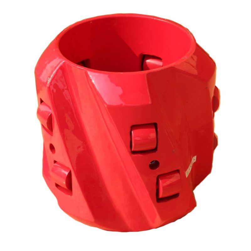 API Standard Spiral Blade Roller Type Casing Centralizer