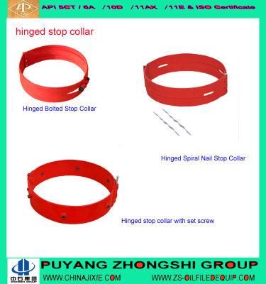 Hinged Bolted Stop Collar, Stop Ring for Centralising