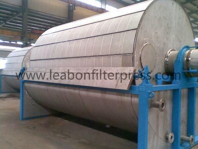 Round Vacuum Drum Filter Used for Sweet Potato Powder Filtration