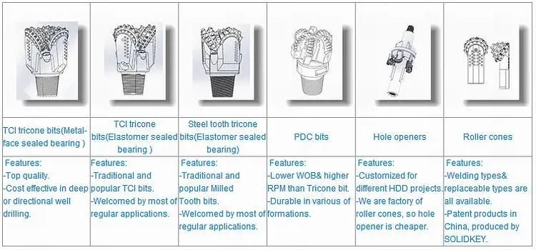 Matrix Body PDC Drill Bit Diamond PDC Bit Diamond Core Bit