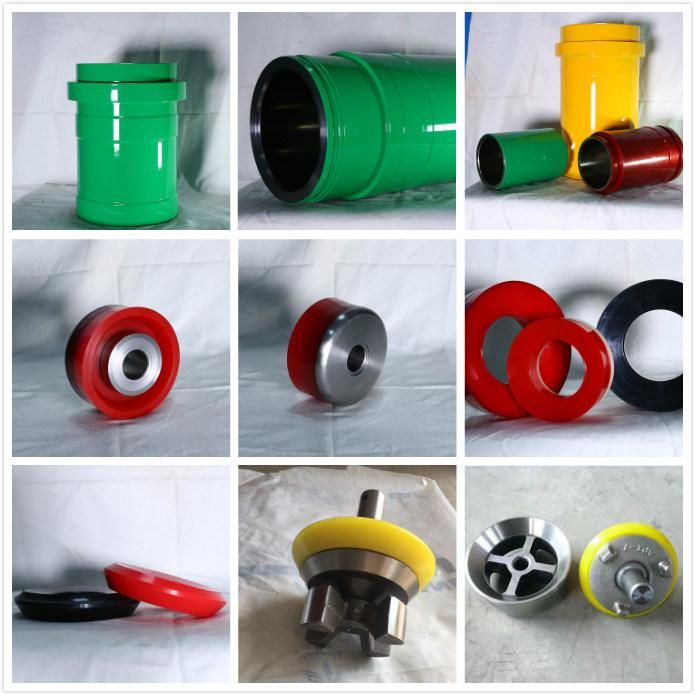 Mud Pump Piston Rubber with NBR or PU Material