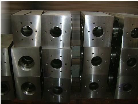 API Studded Block Cross for Wellhead