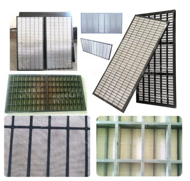 Shale Shaker Screens Shale Shaker API Mesh Screen with Composite and Steel Frame