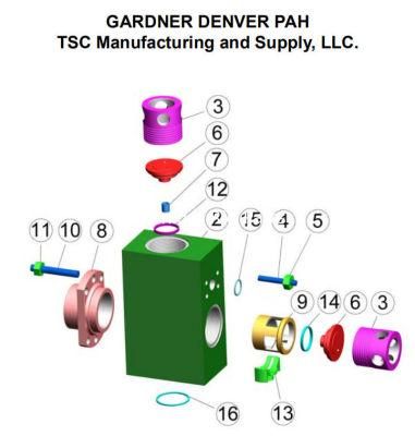 Tsc Drilling Mud Pump Parts