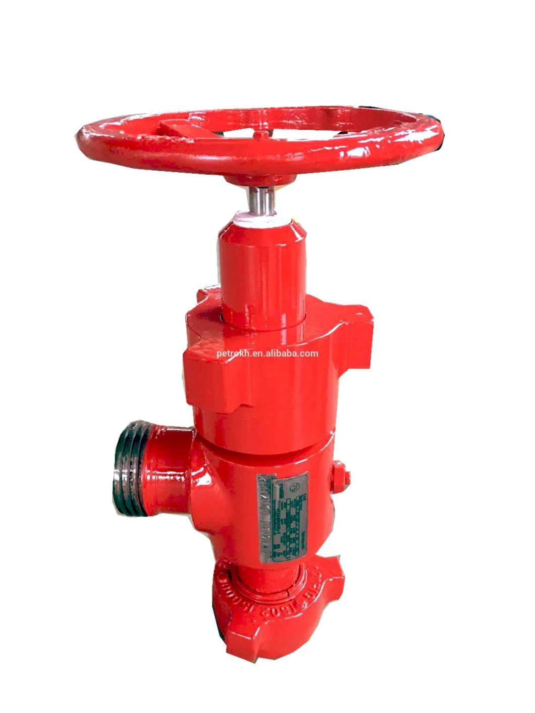 Oil Drilling Adjustable Needle Choke Valve for X-Mas Tree