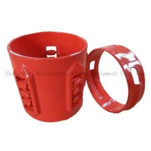 Steel Roller Solid Body Rigid Casing Centralizer with Stop Collars