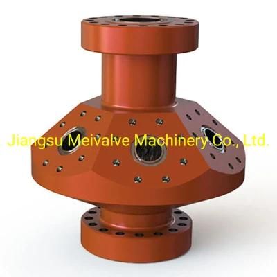 API 6A Fracturing Head / Goat Head for Wellhead Fracturing Equipment