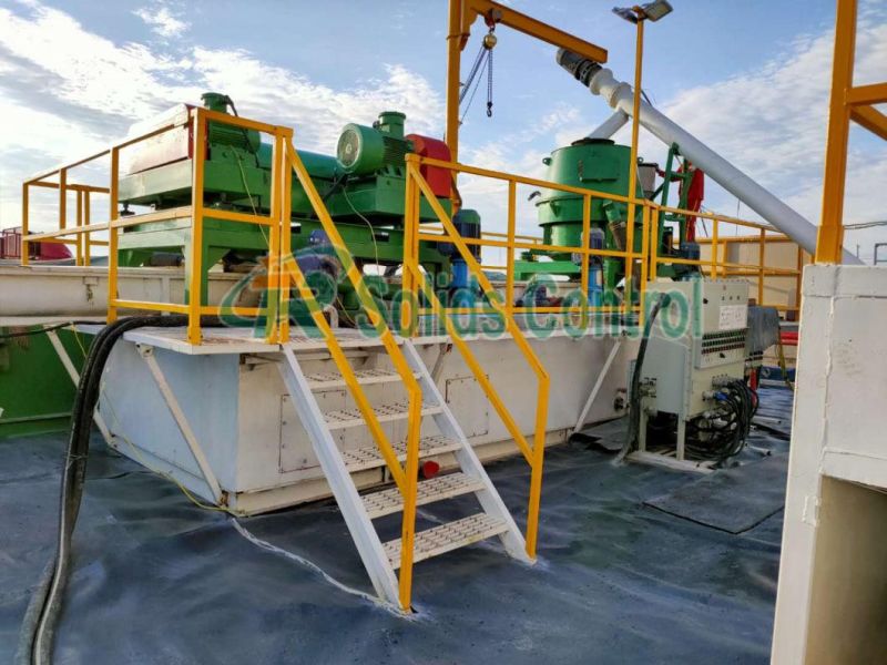 55kw Capacity Mud Vertical Cutting Dryer for Oil Mud separation