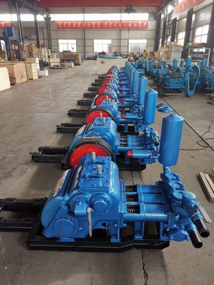 Dminingwell China Professional Manufacture Skid Mounted Bw250 Double Piston Water Well Drilling Mud Pump for Sale