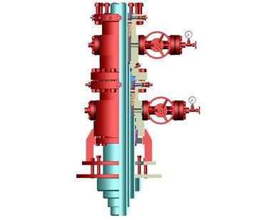 Well Head Device with Casing Head and Casing Head Spool