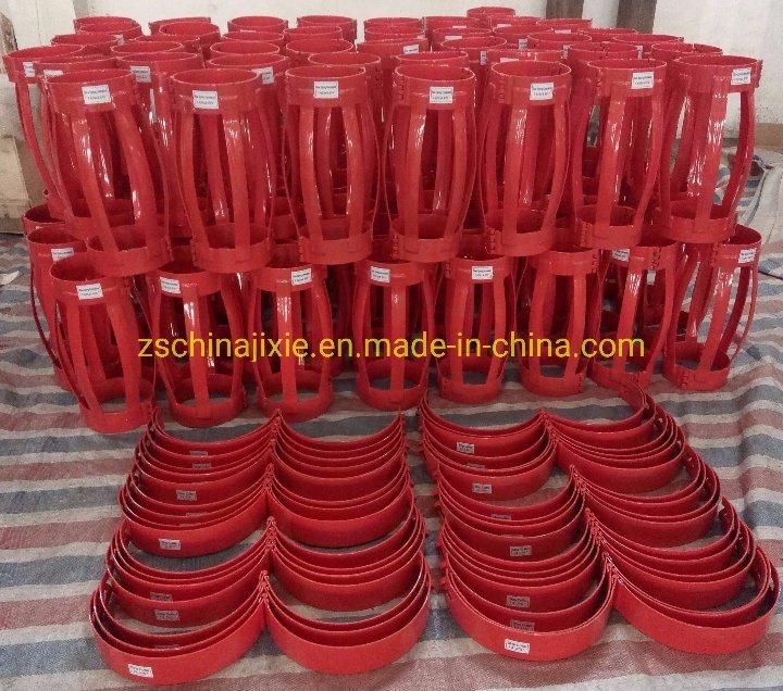 API Oilwell Completion Hinged Welded Pipe Bow Casing Centralizers