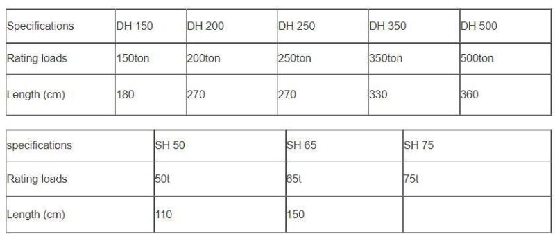 API 8c Oil Well Drilling Tool Dh500 Weldless Elevator Link for Sale