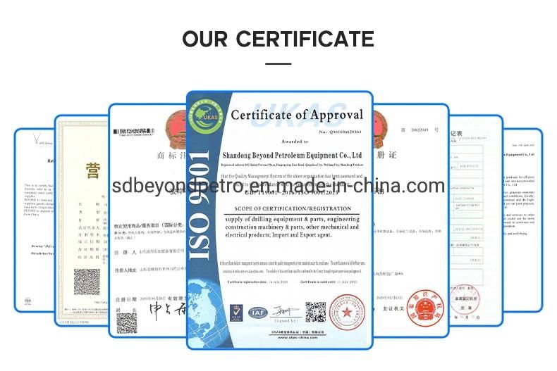 F800 F-1300 F1600 Mud Pump Drilling Machinery and Equipment Certificate of Quality Mud Pump Machine