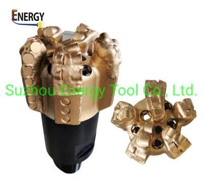 Rock Drilling Bit 6 Inch PDC Fixed Cutter Diamond Drill Bits for Drilling Rigs Part