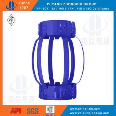 API 10d Oilwell Hinged/Latch Type Welded Straight Bow Centralizer