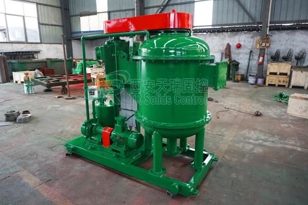 30kw Main Power Oil Sludge Drilling Vacuum Degasser