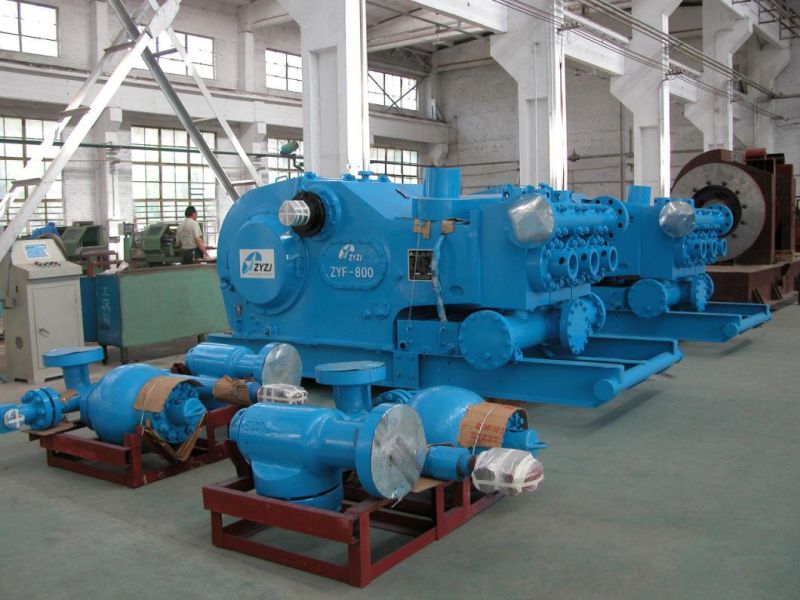 F-1600/1300/1000/800/500 Mud Pump Set Drilling Well Pump for Mud Circulating System