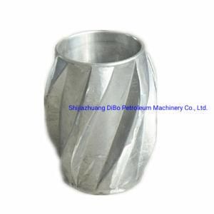 Rigid Body Spiral Centralizer Casting Aluminium Casing Centralizer