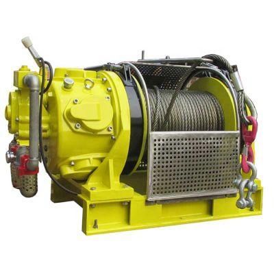 Qj Series of Air Winches Are Powered by Piston-Type Air Motor