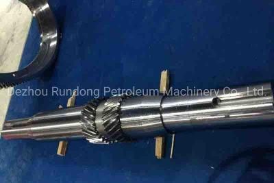 API Standard High Quality Triplex Mud Pump Power End Spare Part Pinion Shaft Chinese Brand