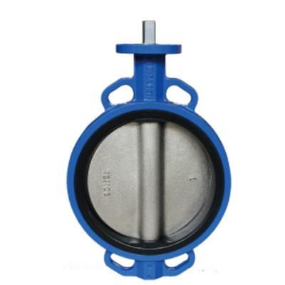 DN200 Pn16 Ductile Cast Iron Di Hand Operated Double Flanged Butterfly Valve