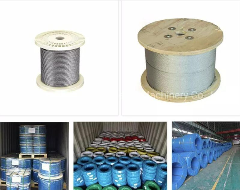 Chinese Price High Quality Construction Electro Galvanized Steel Wire Rope 304 Stainless Steel Wire Rope Anti Twist Braid Rope Wire Rope