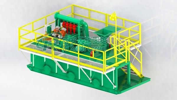 Trenchless Recycling HDD 240m3/H Oil Rig Mud System