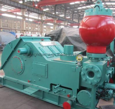 Professional Manufacture Skid Mounted 3nb500 F500 Double Piston Water Well Drilling Mud Pump for Sale