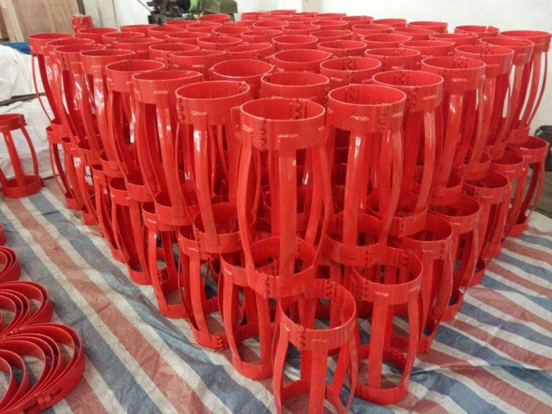 API 10d Oilwell Slip on Non Welded One Piece Spring Centralizer