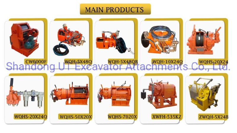Offshore Mooring Winch Air Winch for Drilling Rigs