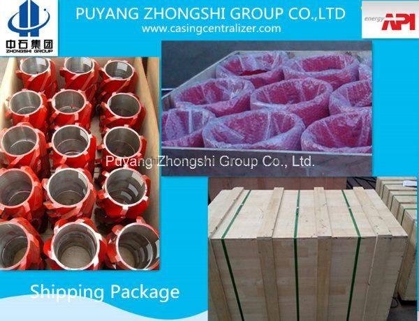 API Standard Steel Solid Slip on Casing Centralizer