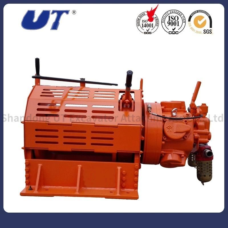 Wqhs Series Different Types Winches with Piston Air Motor Powered Winches