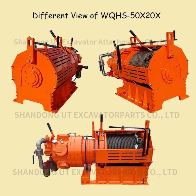 Air Winch for Coal Mine with Hand Brake