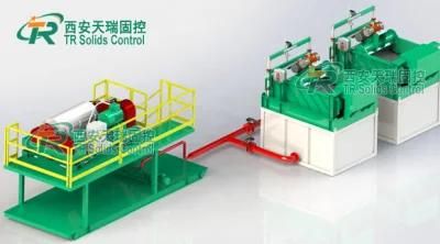 Water Based Management Drilling Mud System with 2 Screw Pumps