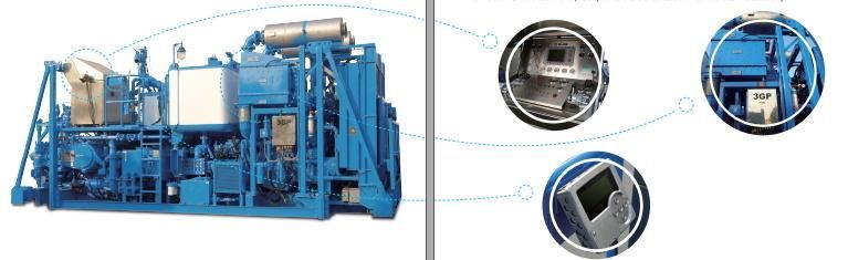 Offshore Double Pump Cementing Skid