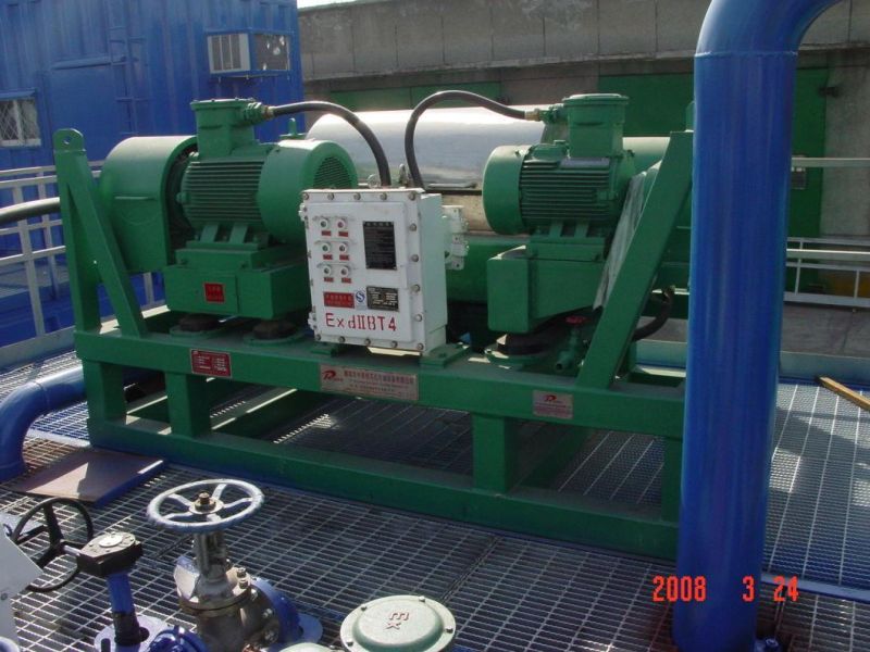 Trailer Desander Tank Mud Circulating System Mud Treatment Solider Control System for Oil Field