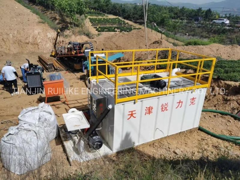 500gpm-3 Mud Recycling System/Mud Recycler with Mixing Tank
