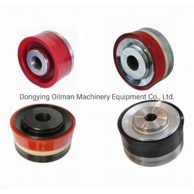 Pz8 Pz9 Pz10 Drilling Mud Pump Parts Bonded Rubber Piston Assembly