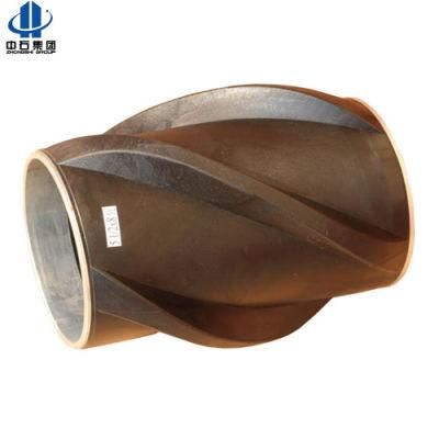 7&prime;&prime; Thermoplastic Spiral Vane Solid Rigid Centralizer