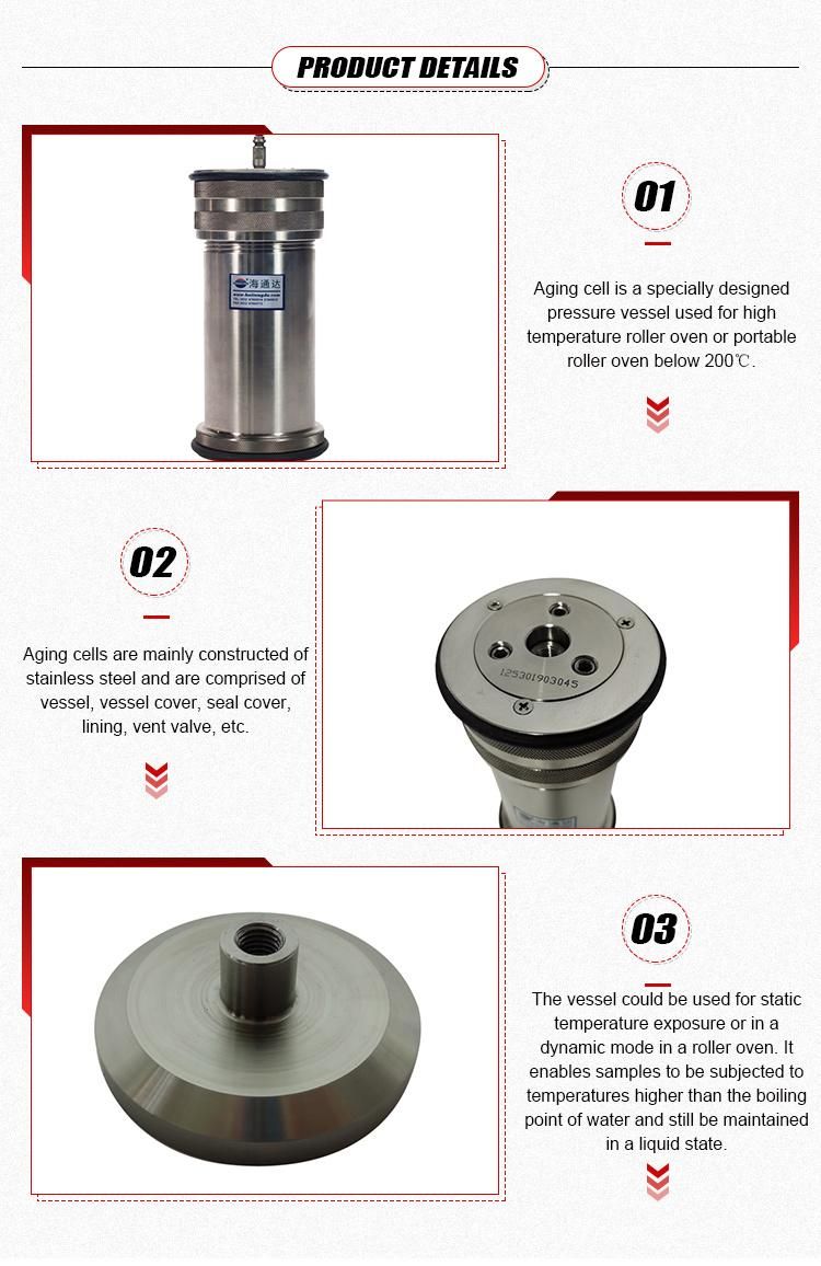 Model LHG-2 240 Celsius Aging Cell for Drilling Fluids Aging Tests